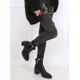 Černé boty Chelsea, černé 15671 černé černá 1