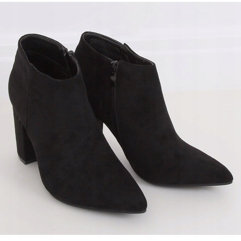 Boty na sloupku černé G-7668 Black černá 2