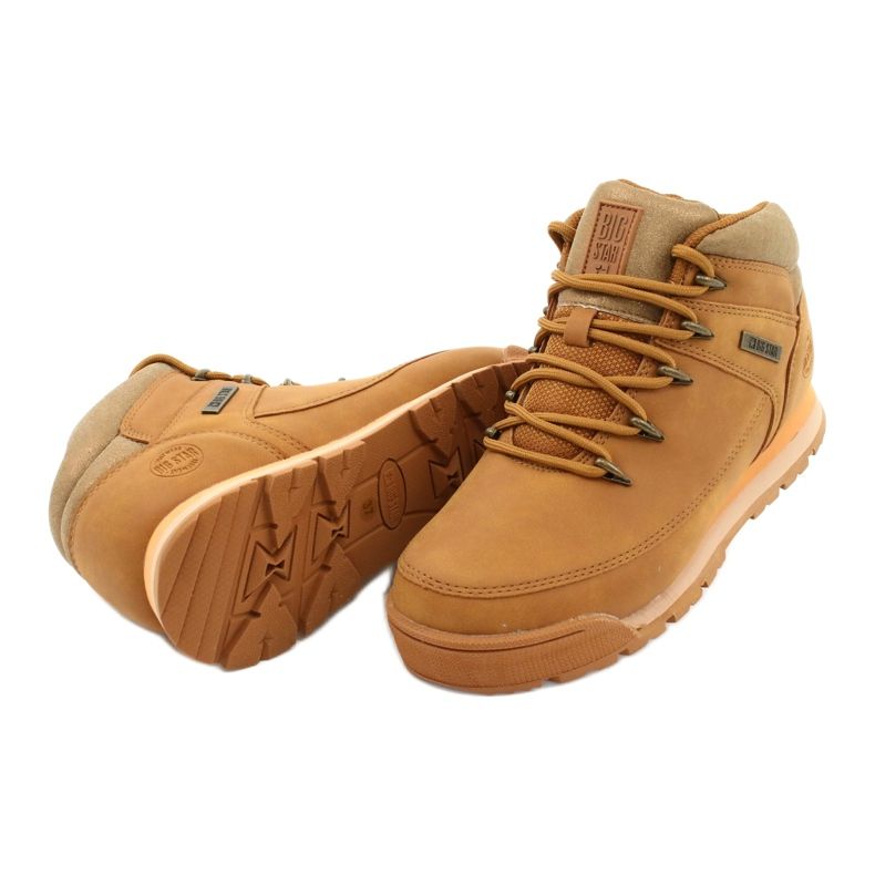 Velbloudí sportovní trekking Big Star GG274497 zlatý žluť 3