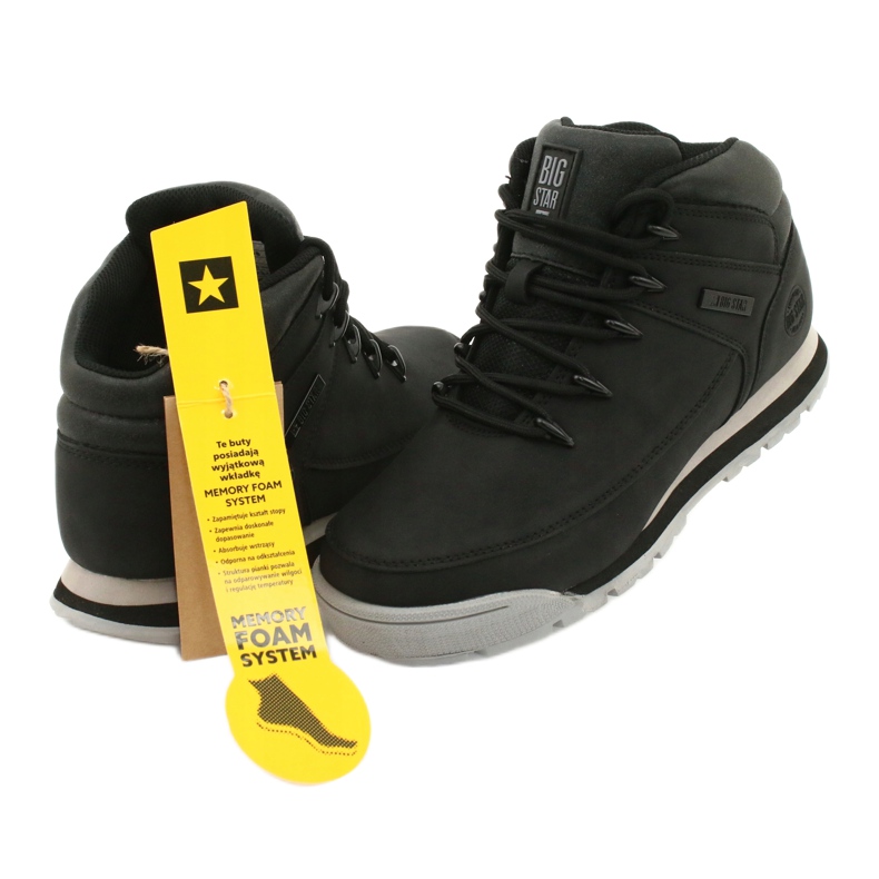 Big Star Dámské sportovní trekking Black GG274498 černý 4