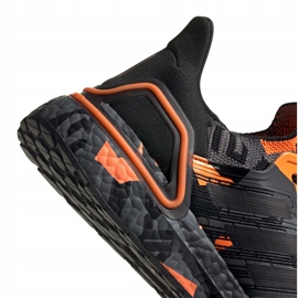 Běžecké boty adidas Ultraboost 20 Pb M FV8330 černá vícebarevný oranžový 2