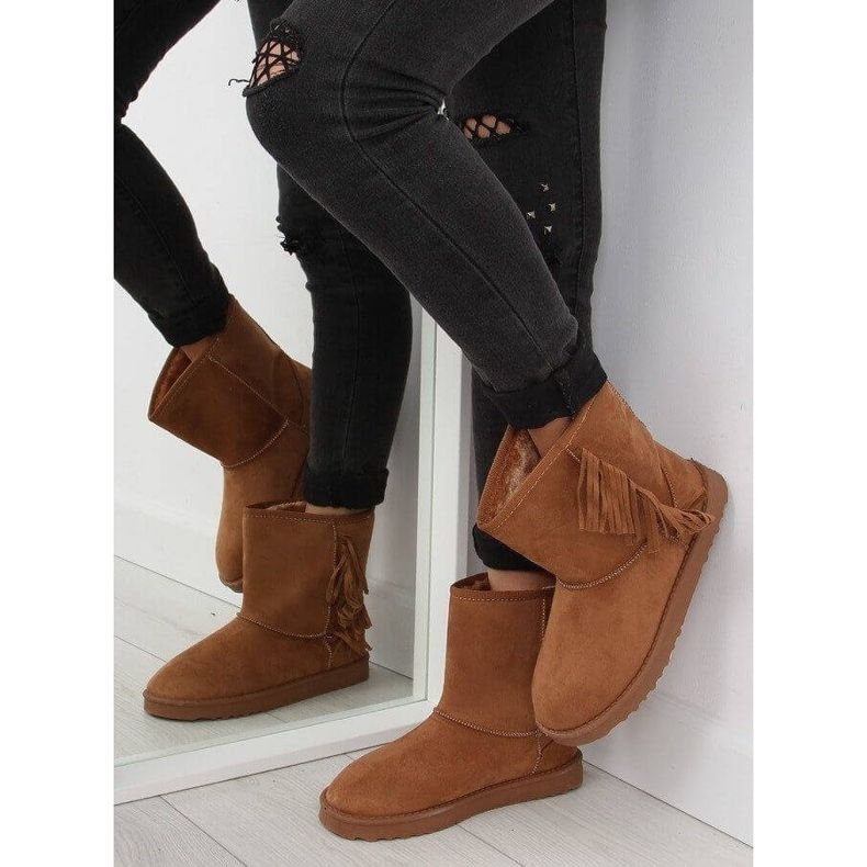 Fringed Emuses F382 Camel hnědý 1