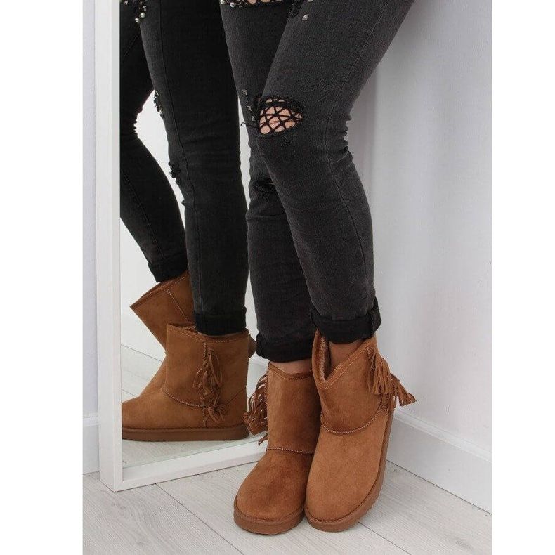 Fringed Emuses F382 Camel hnědý 2