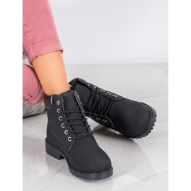 Seastar Černé vázané trapery černý 1