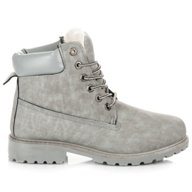 Seastar Tmavě šedé vázané trapery šedá 2