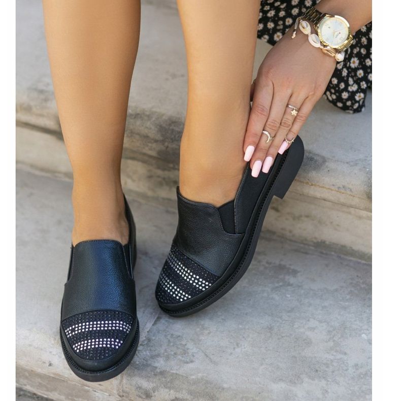 Dámské modré boty C18-6296 modrý 1