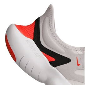 Běžecké boty Nike Free Rn 5.0 M AQ1289-004 černý pomerančový šedá 4