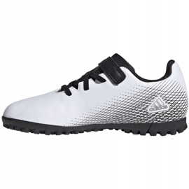 Kopačky Adidas X GHOSTED.4 H&L Tf Jr FW9573 vícebarevný bílý 2 Kopačky Adidas X GHOSTED.4 H&L Tf Jr FW9573 vícebarevný bílý 2