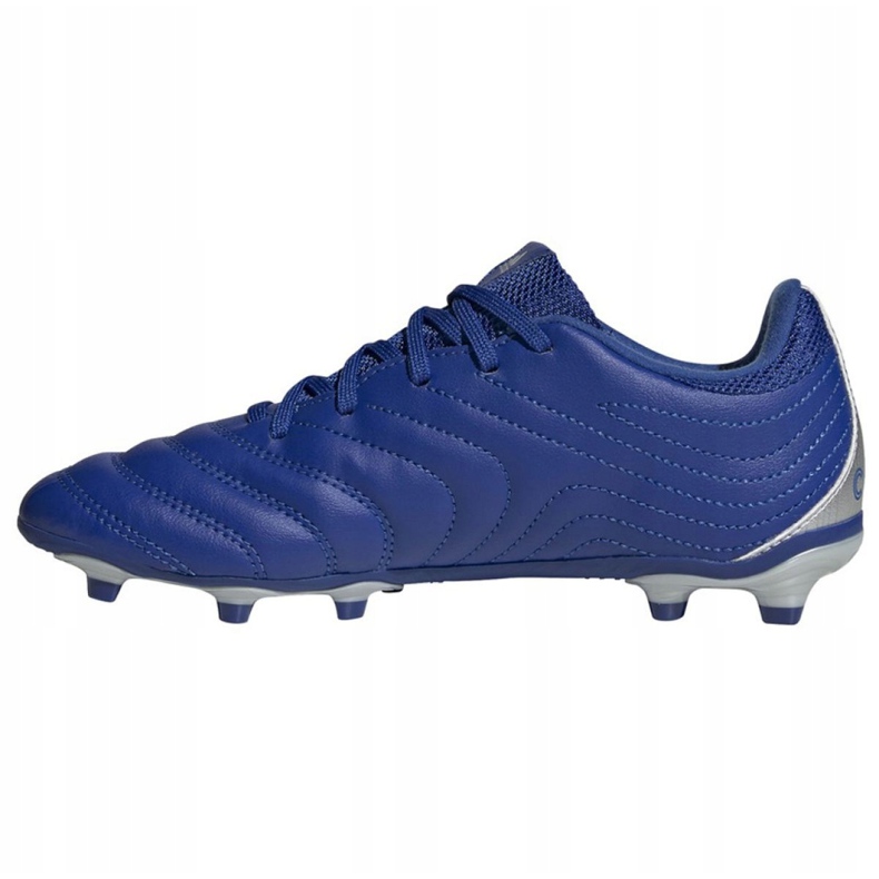 Kopačky adidas Copa 20.3 Fg Jr EH1810 bílý modrý 2 Kopačky adidas Copa 20.3 Fg Jr EH1810 bílý modrý 2