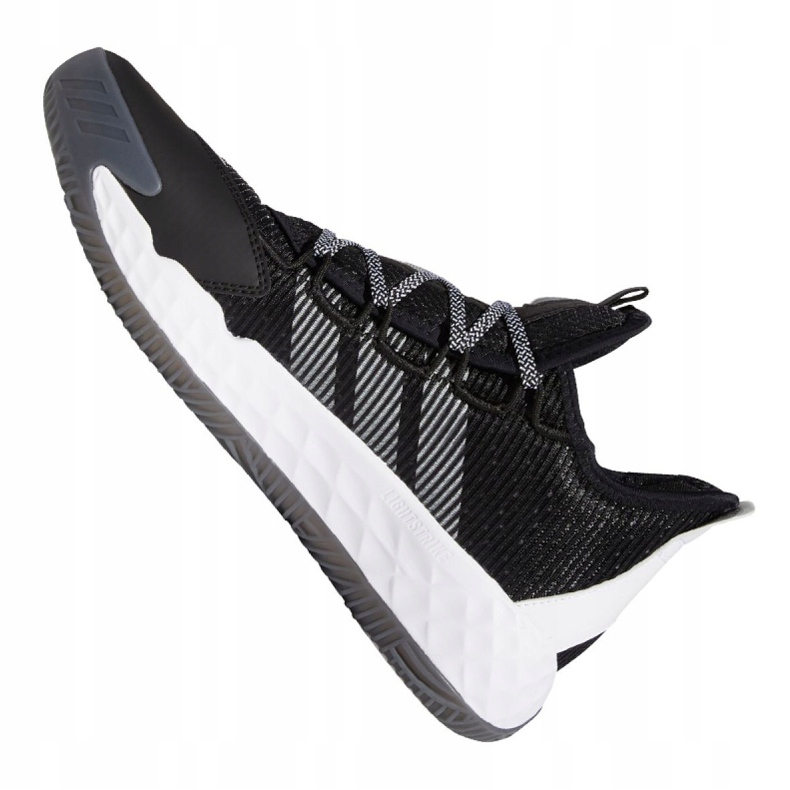 Basketbalové boty Adidas Pro Boost Low M FW9497 bílá, bílá, černá černý 1