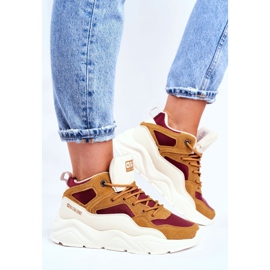 Dámské sportovní boty Big Star béžové GG274646 béžový 1