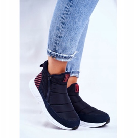 Dámské dětské sněhové boty Big Star Navy Blue GG274471 námořnická modrá 1