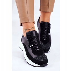 Dámské sportovní boty Tenisky Maciejka Leather 04845-01 černý 1