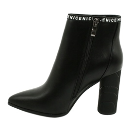 Filippo Dámské eko-kožené boty černé DBT1547/20 BK černá 1 Filippo Dámské eko-kožené boty černé DBT1547/20 BK černá 1