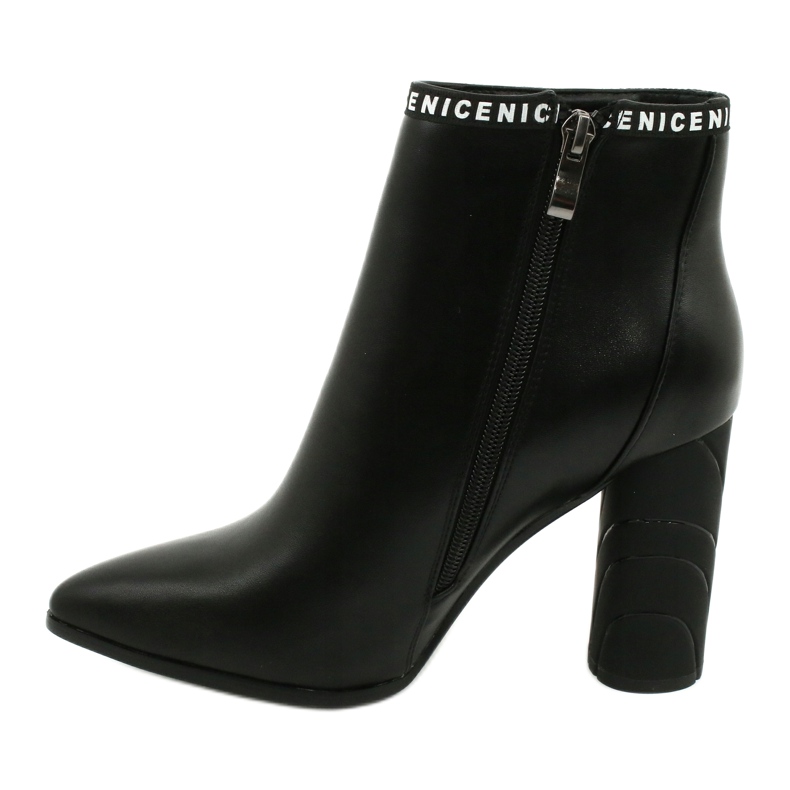 Filippo Dámské eko-kožené boty černé DBT1547/20 BK černá 1 Filippo Dámské eko-kožené boty černé DBT1547/20 BK černá 1