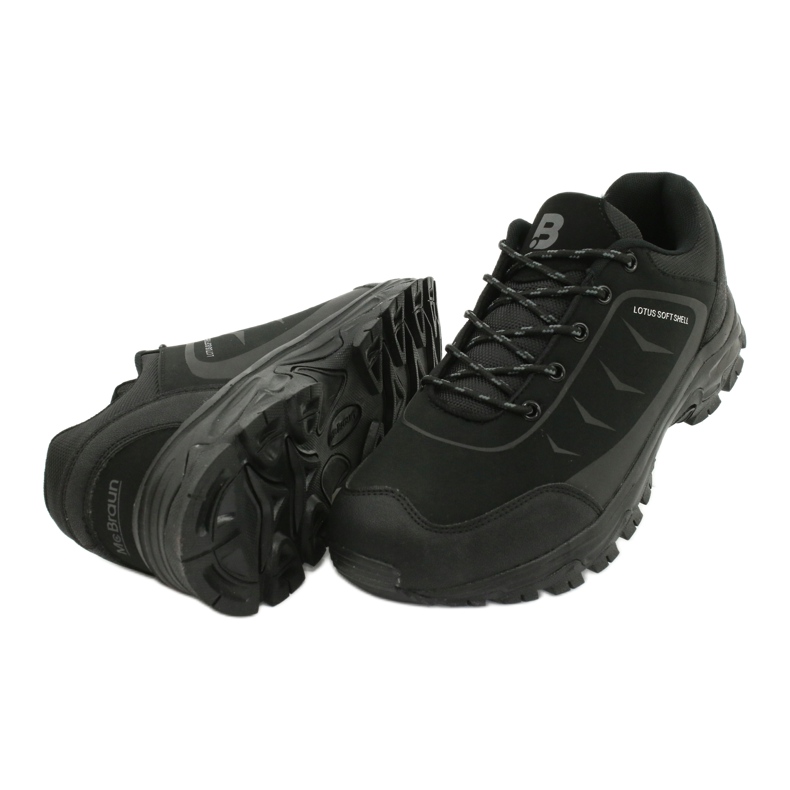 McBraun Trekový sportovní softshell černý 9TR37-1401 černá 3 McBraun Trekový sportovní softshell černý 9TR37-1401 černá 3