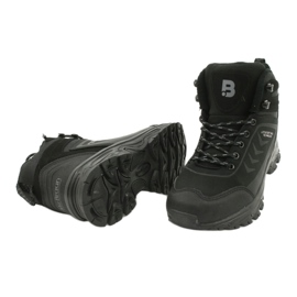 McBraun Vysoce sportovní softshellový trekkingový černý 9TR37-1405 černá 3