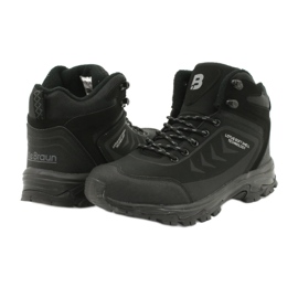 McBraun Vysoce sportovní softshellový trekingový černý 9TR37-1403 černá 4