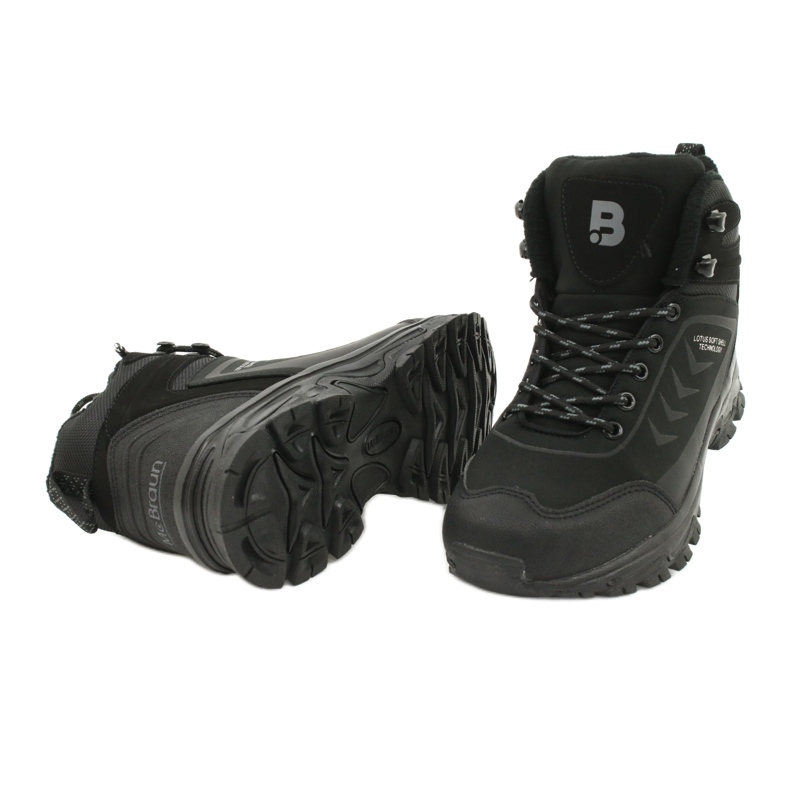 McBraun Vysoce sportovní softshellový trekingový černý 9TR37-1403 černá 2 McBraun Vysoce sportovní softshellový trekingový černý 9TR37-1403 černá 2