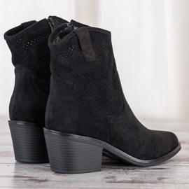 Filippo Černé kovbojky černý 1