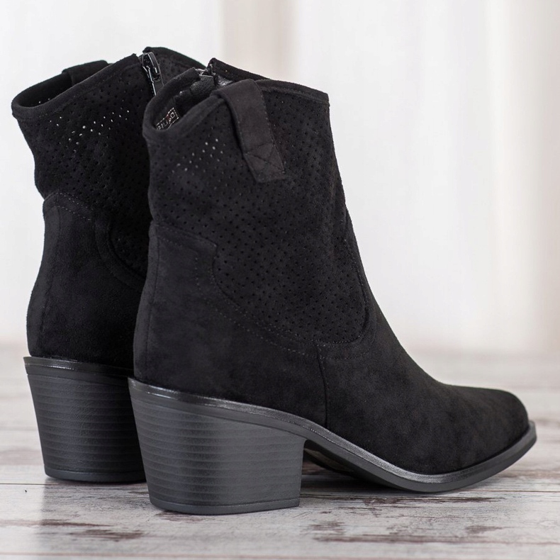 Filippo Černé kovbojky černá 1 Filippo Černé kovbojky černá 1