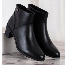 Sergio Leone Klasické černé boty černá 2