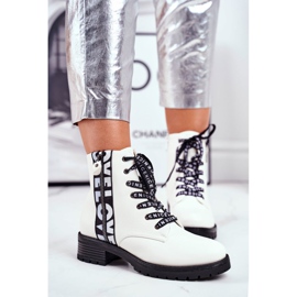 Vinceza Dámské boty bílé Verso bílý černá 2