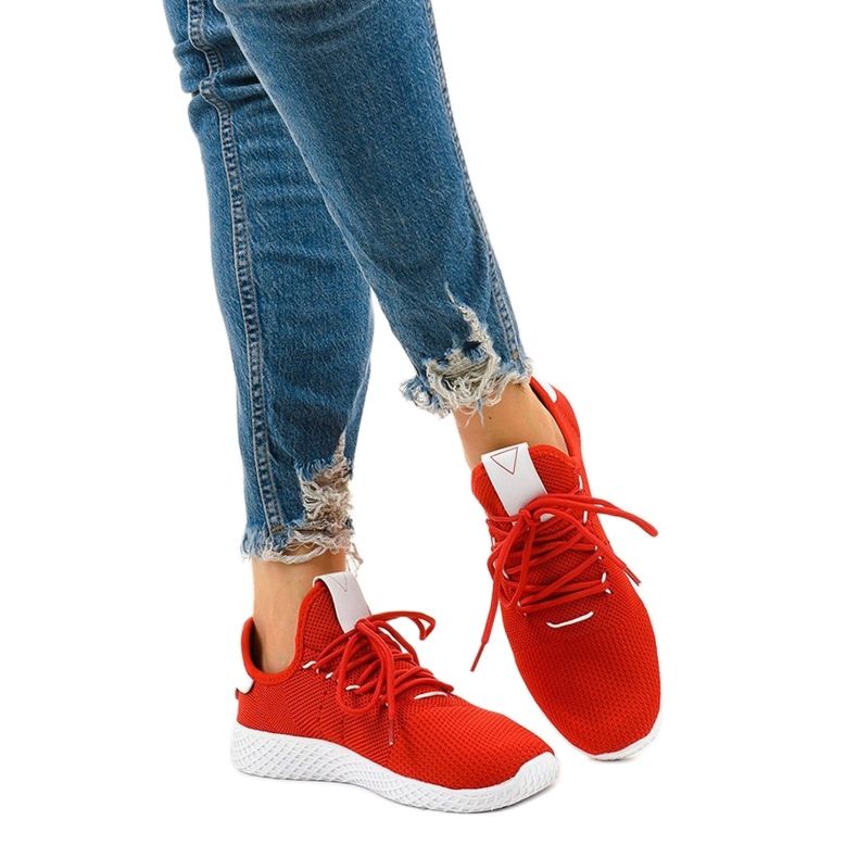 Červená sportovní obuv F04-7 červené 1