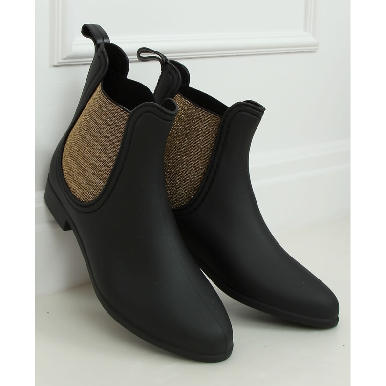 Dámské galoše matné černé DC05P černé černá 1