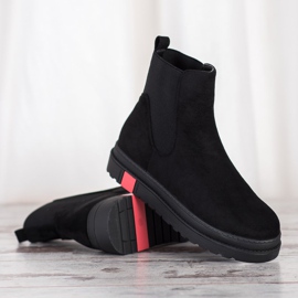 Seastar Boty na platformě černý 2