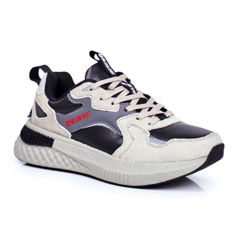 Pánské sportovní boty Big Star Grey GG174464 šedá 1