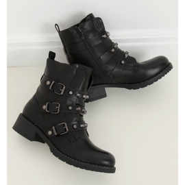 Černé vojenské boty Z195 černé černá 1