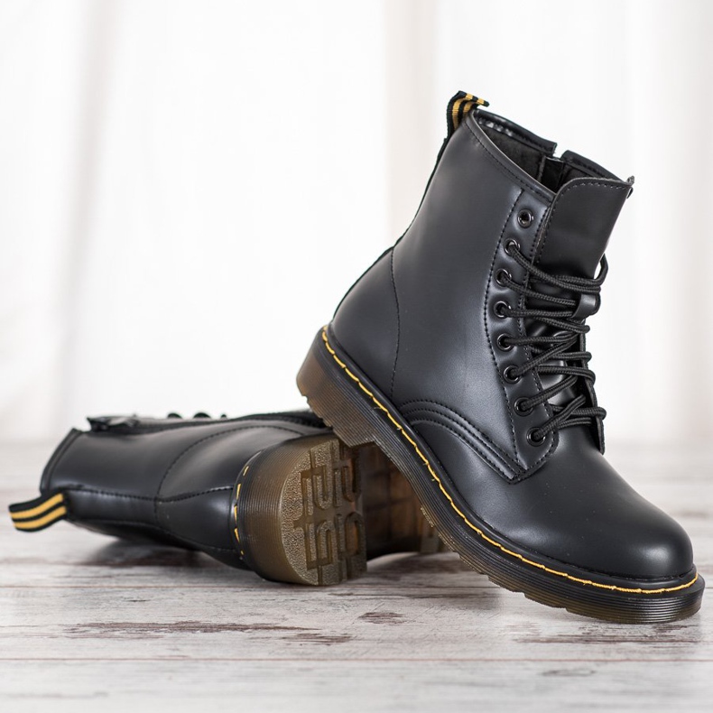 Seastar Černé Boty Na Jezdci černá 1