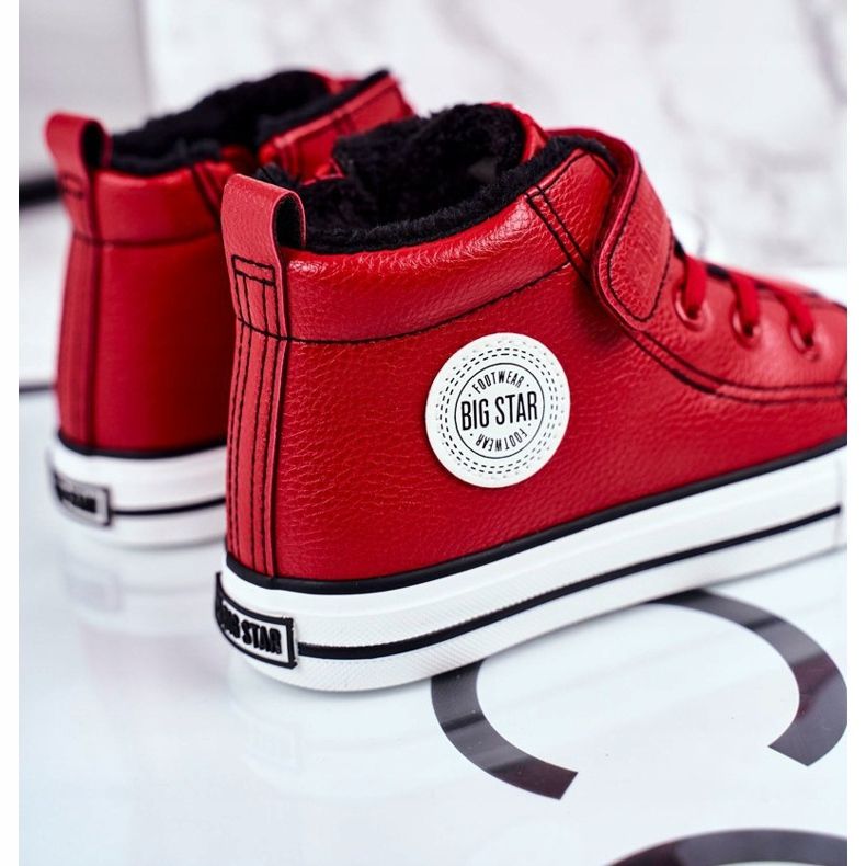 Dětské tenisky Big Star Warmed Red GG374034 červené 1