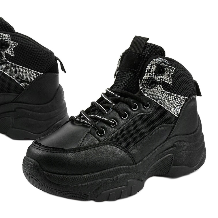 Černé tenisky od Cirisesis černá 1