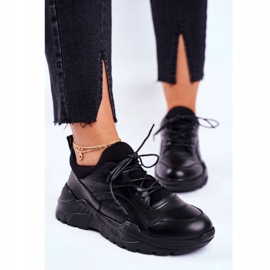 Dámské tenisky Goe Leather černé GG2N3041 černý 1