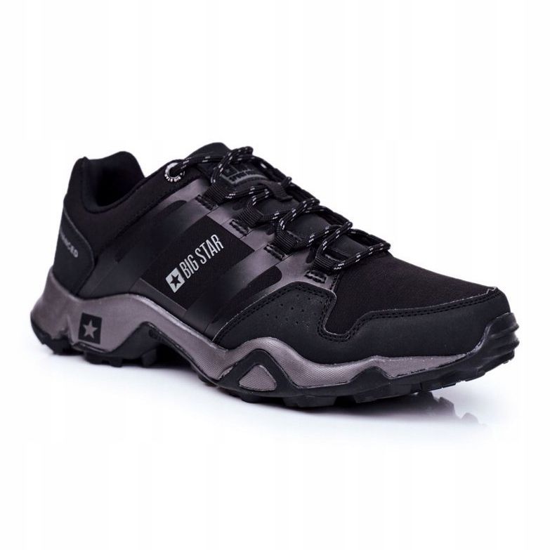 Pánské trekové boty Big Star Outdoor GG174269 černý 1