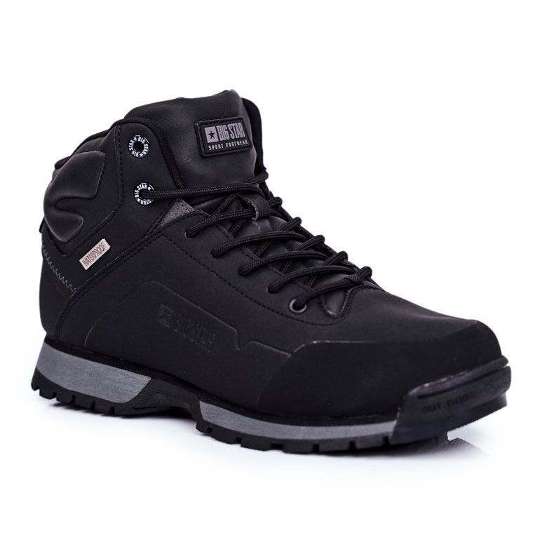 Pánské trekové boty Big Star Outdoor GG174395 černý 1