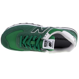 Boty New Balance M ML574SSP bílý zelená 2