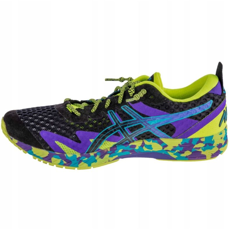 Asics Gel-Noosa Tri 12 M 1011A673-003 černý fialová modrý zelený 1