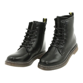 Evento Klasické holínky Černé holínky 20BT35-3002 Černá mat 4