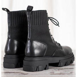 Seastar Módní pracovníci na platformě černý 1