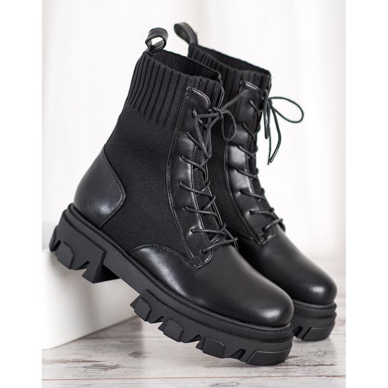 Seastar Módní pracovníci na platformě černý 2