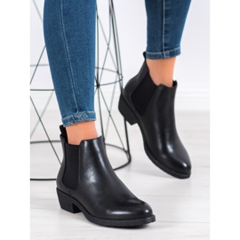 Sergio Leone Černé nazouvací boty černý 2