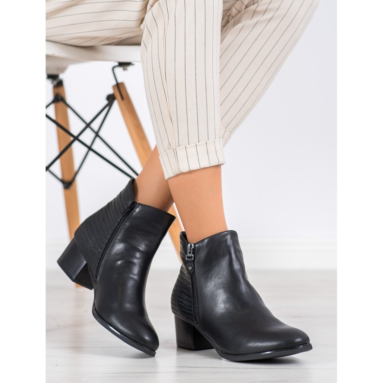 Kylie Černé boty černá 2