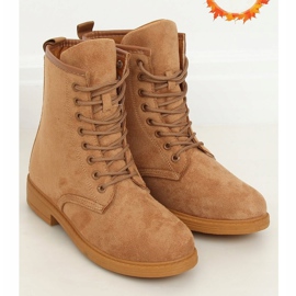 Velbloudí šněrovací boty Camel E2002 hnědý 1
