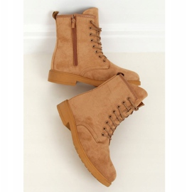 Velbloudí šněrovací boty Camel E2002 hnědý 2