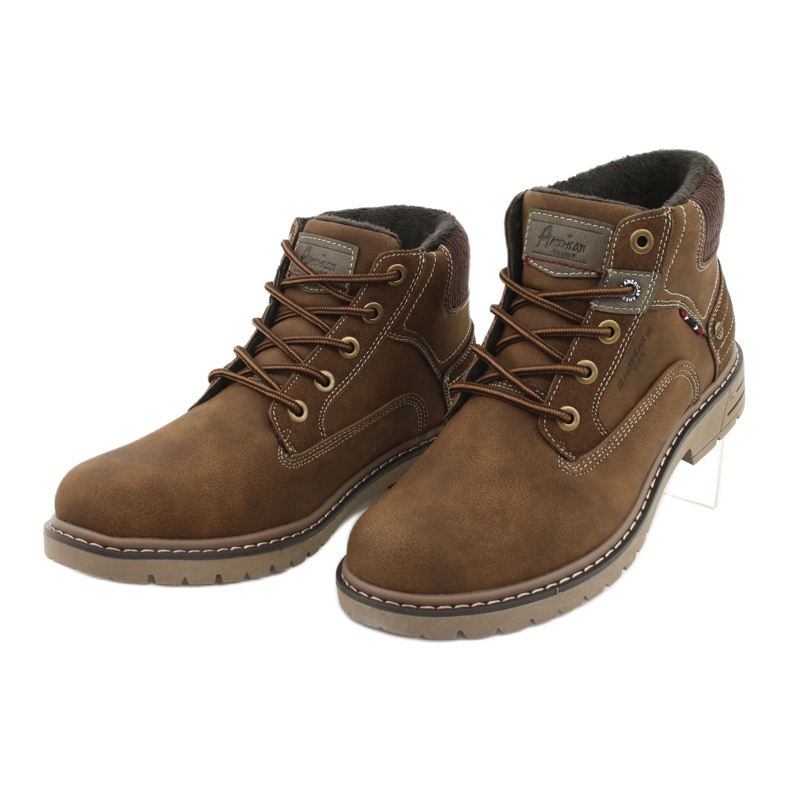 Velbloudí trekking z kůže American Club RH36 hnědý 2