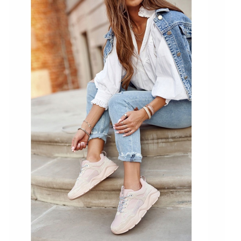 Dámské tenisky Big Star Pink GG274655 růžový 2