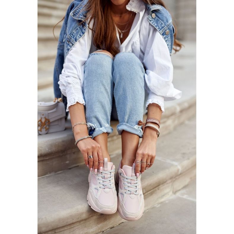 Dámské tenisky Big Star Pink GG274655 růžový 1